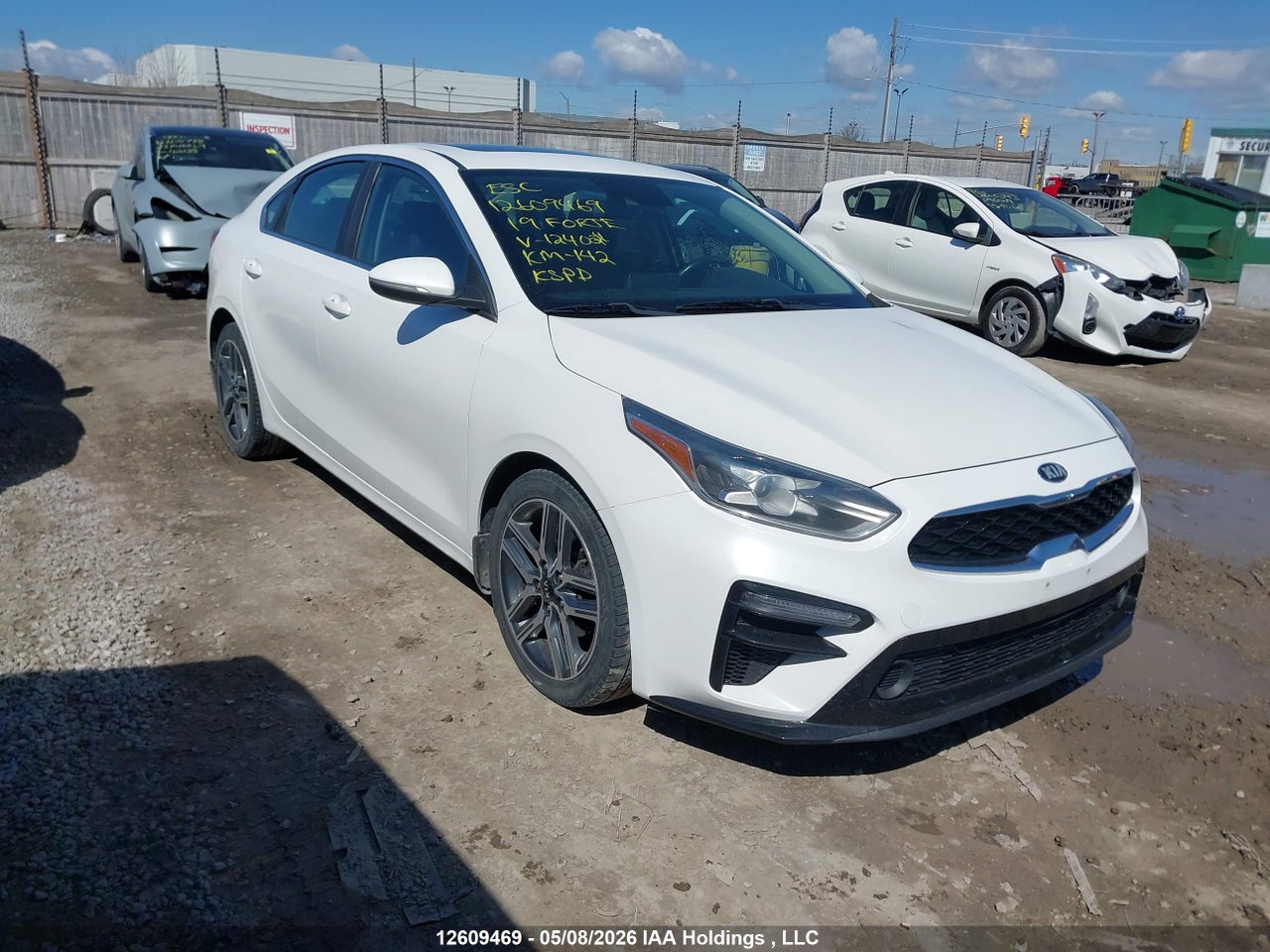 3KPF54AD9KE124024 · 2019 KIA FORTE EX · 1/12