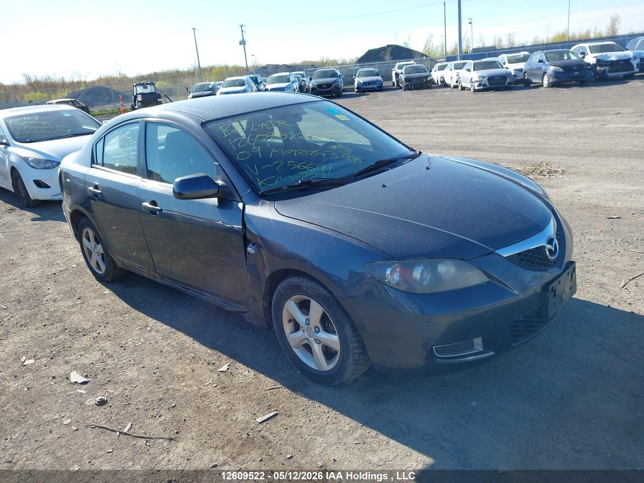 JM1BK32F891****** · 2009 MAZDA MAZDA3 · 1/12
