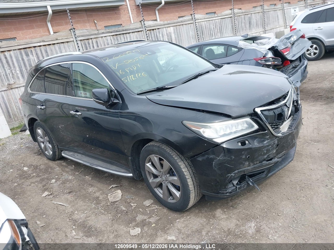 5FRYD4H83GB505629 · 2016 ACURA MDX ELITE