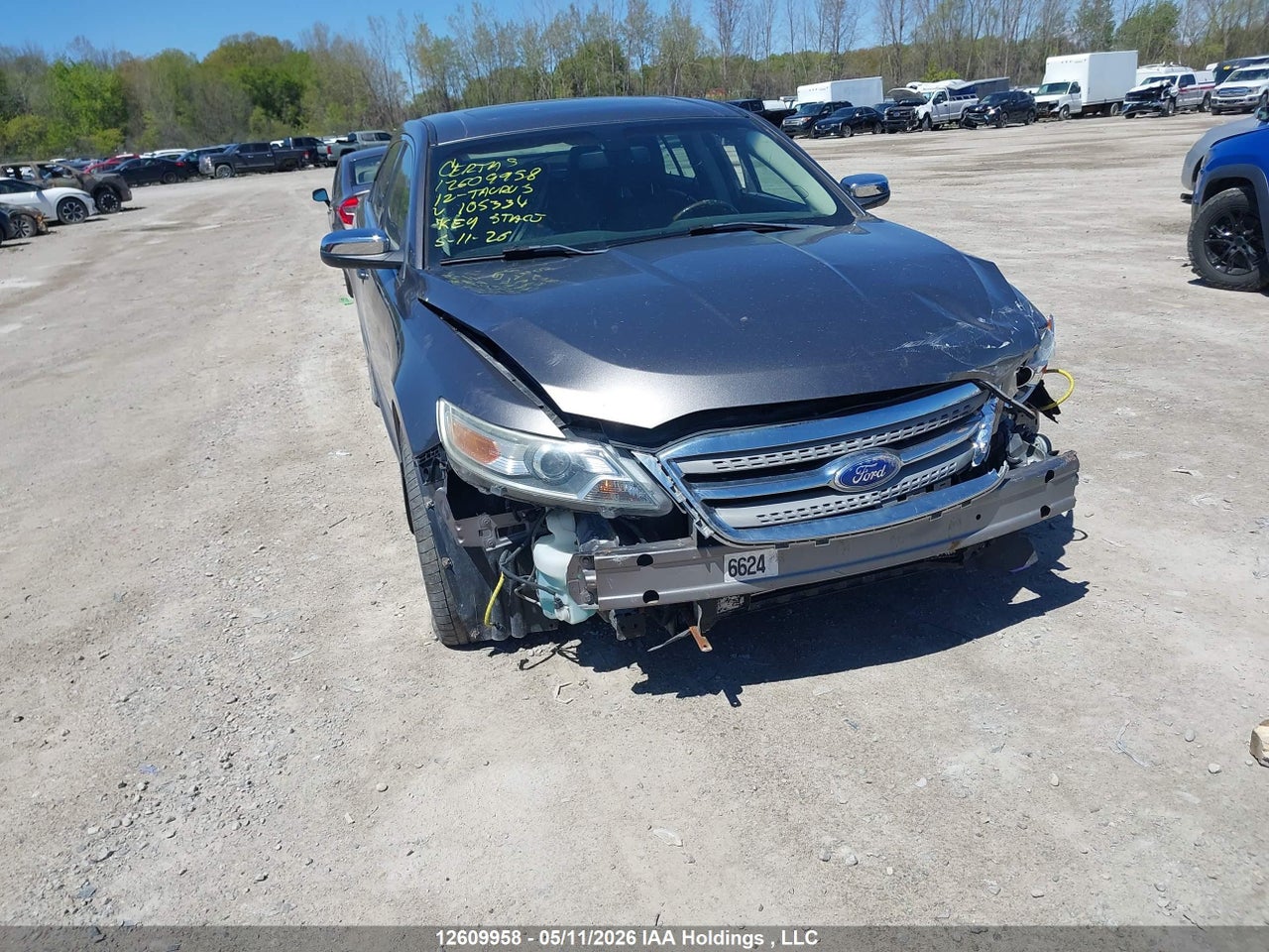1FAHP2JW6CG105334 · 2012 FORD TAURUS LIMITED