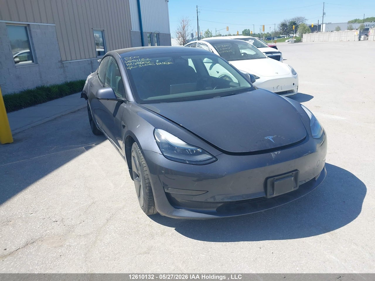 5YJ3E1EB0NF249602 · 2022 TESLA MODEL 3 LONG RANGE