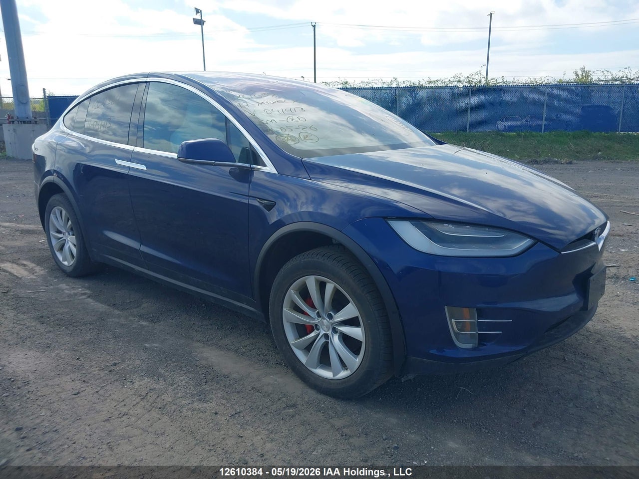 5YJXCDE40HF041413 · 2017 TESLA MODEL X