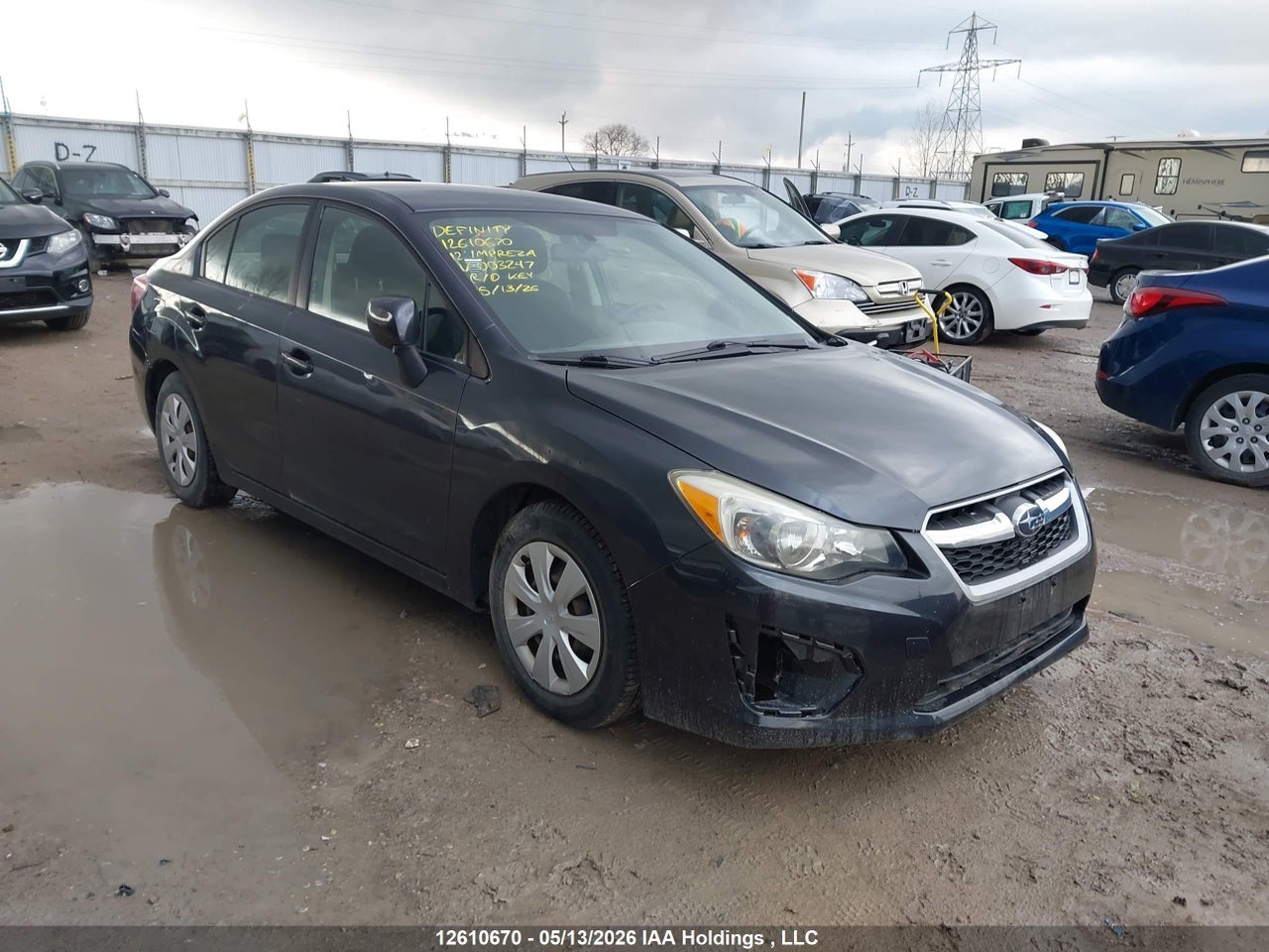JF1GJAA63CH****** · 2012 SUBARU impreza 2.0I