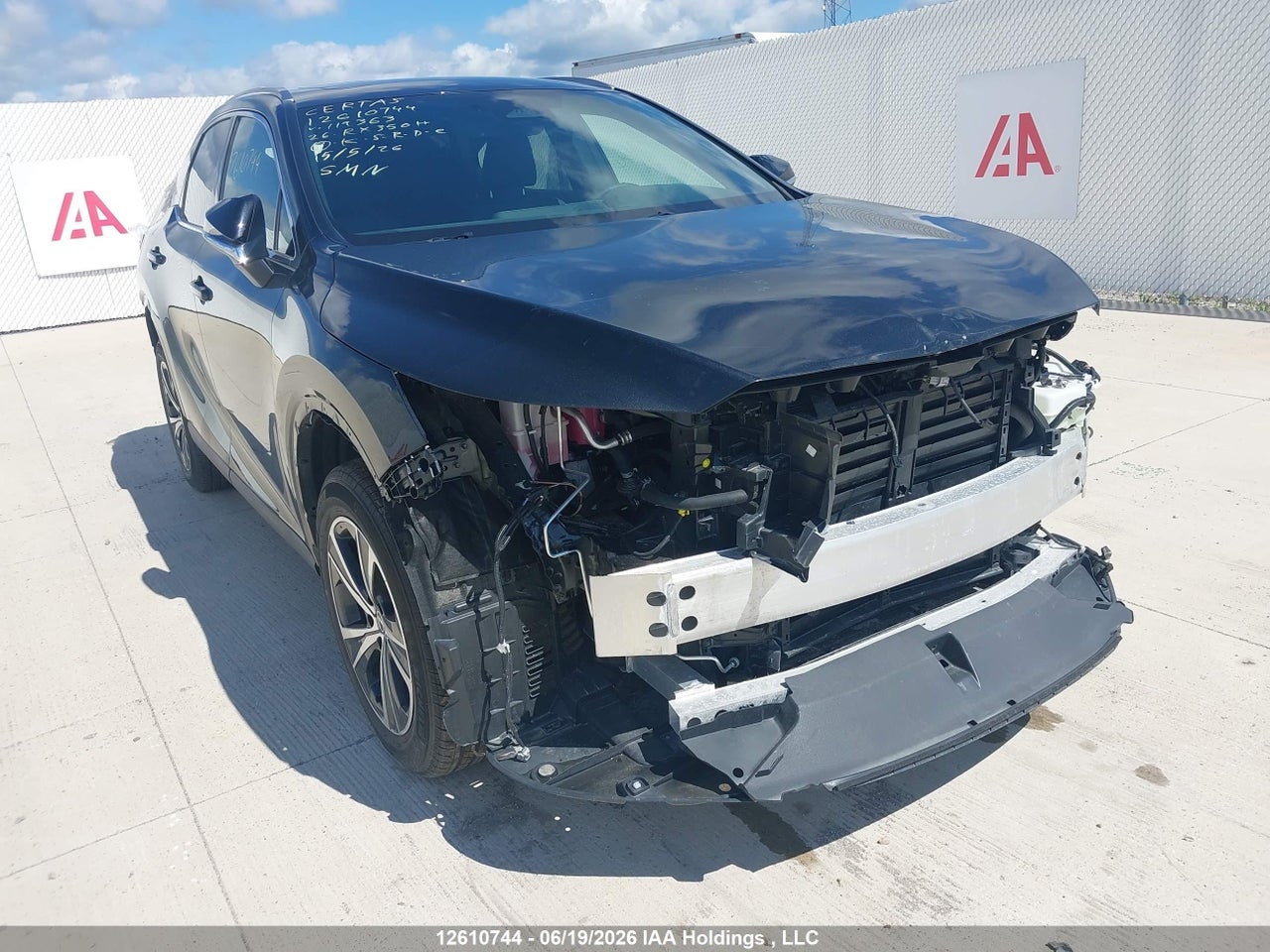 2T2BBMCA9TC119363 · 2026 LEXUS RX 350H · 1/12