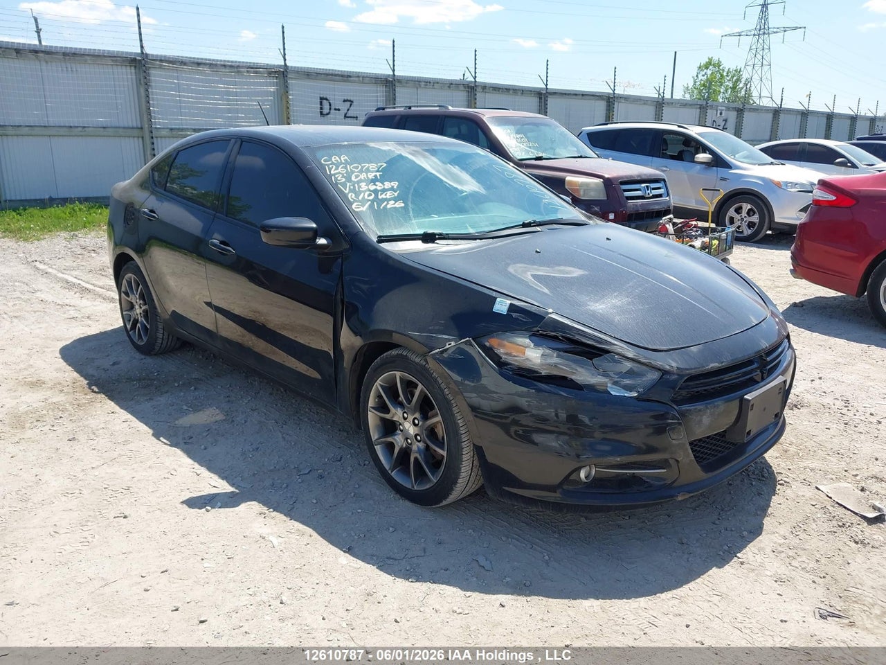 1C3CDFBAXDD136889 · 2013 DODGE DART SXT