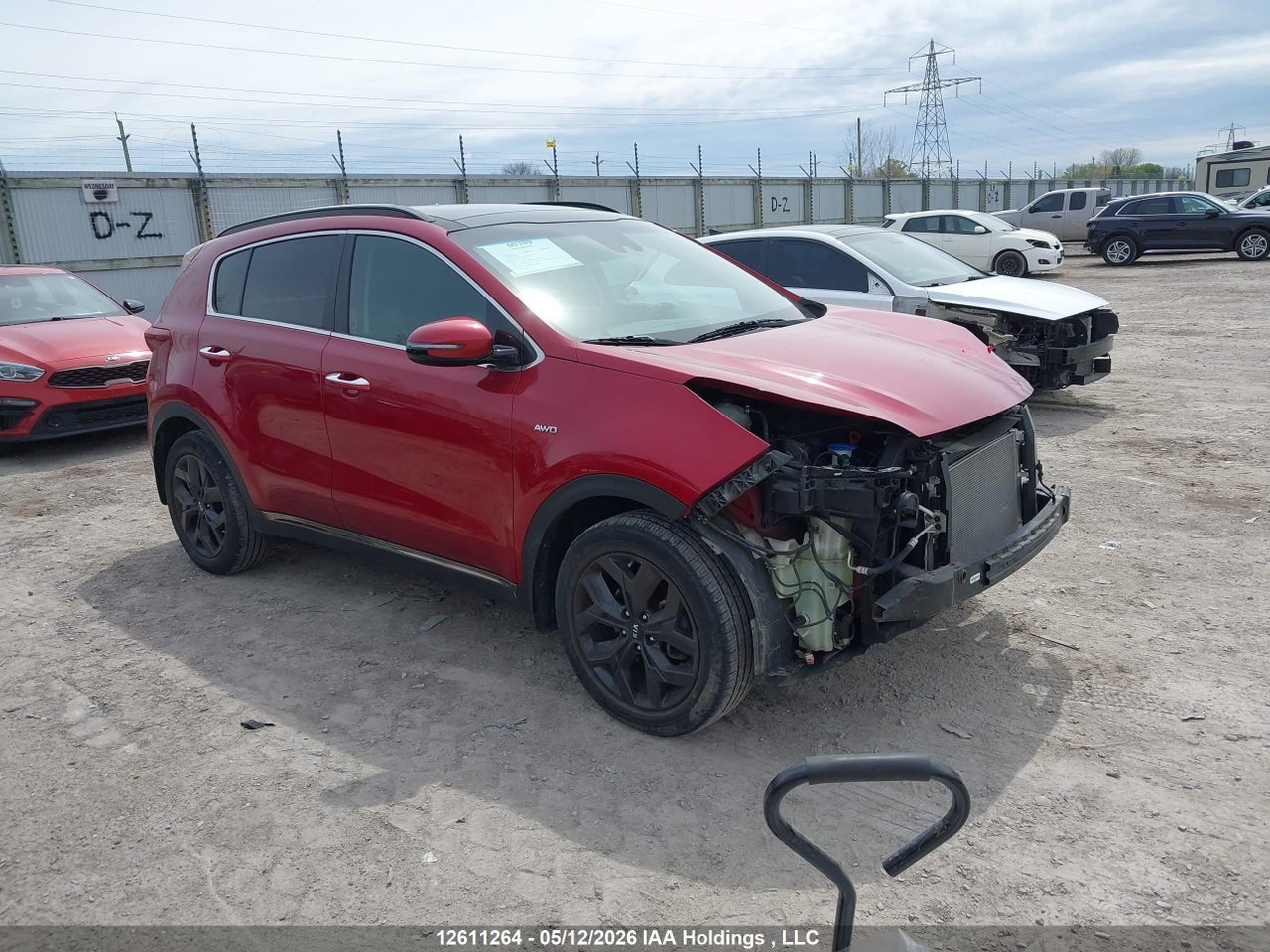 KNDPNCAC4L7****** · 2020 KIA SPORTAGE EX · 1/12