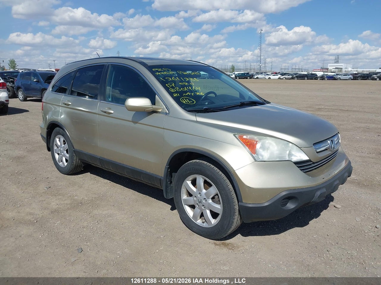 5J6RE48777L801464 · 2007 HONDA CR-V EXL