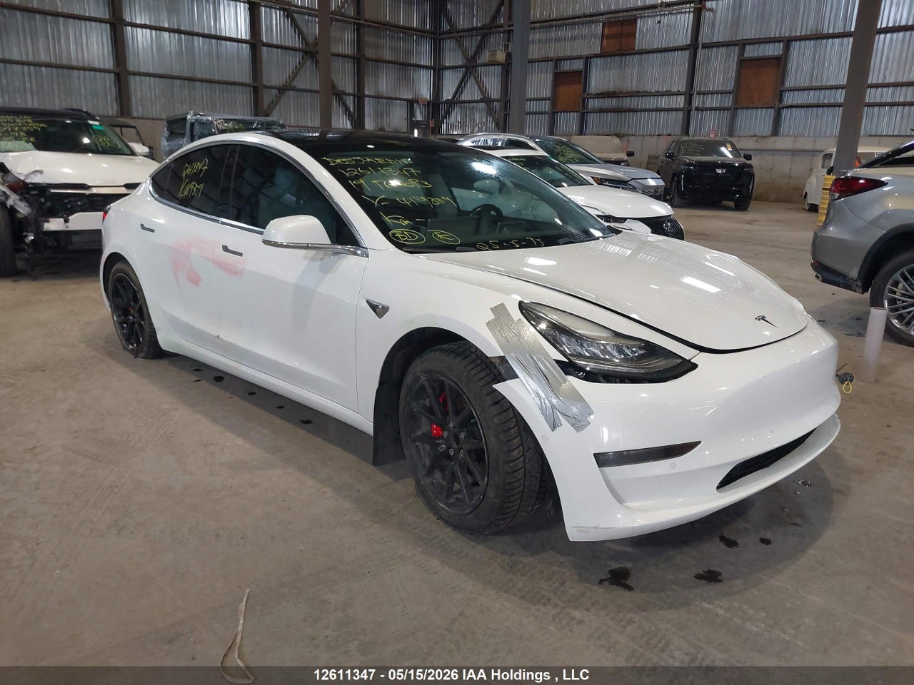 5YJ3E1EA5KF****** · 2019 TESLA MODEL 3 · 1/12