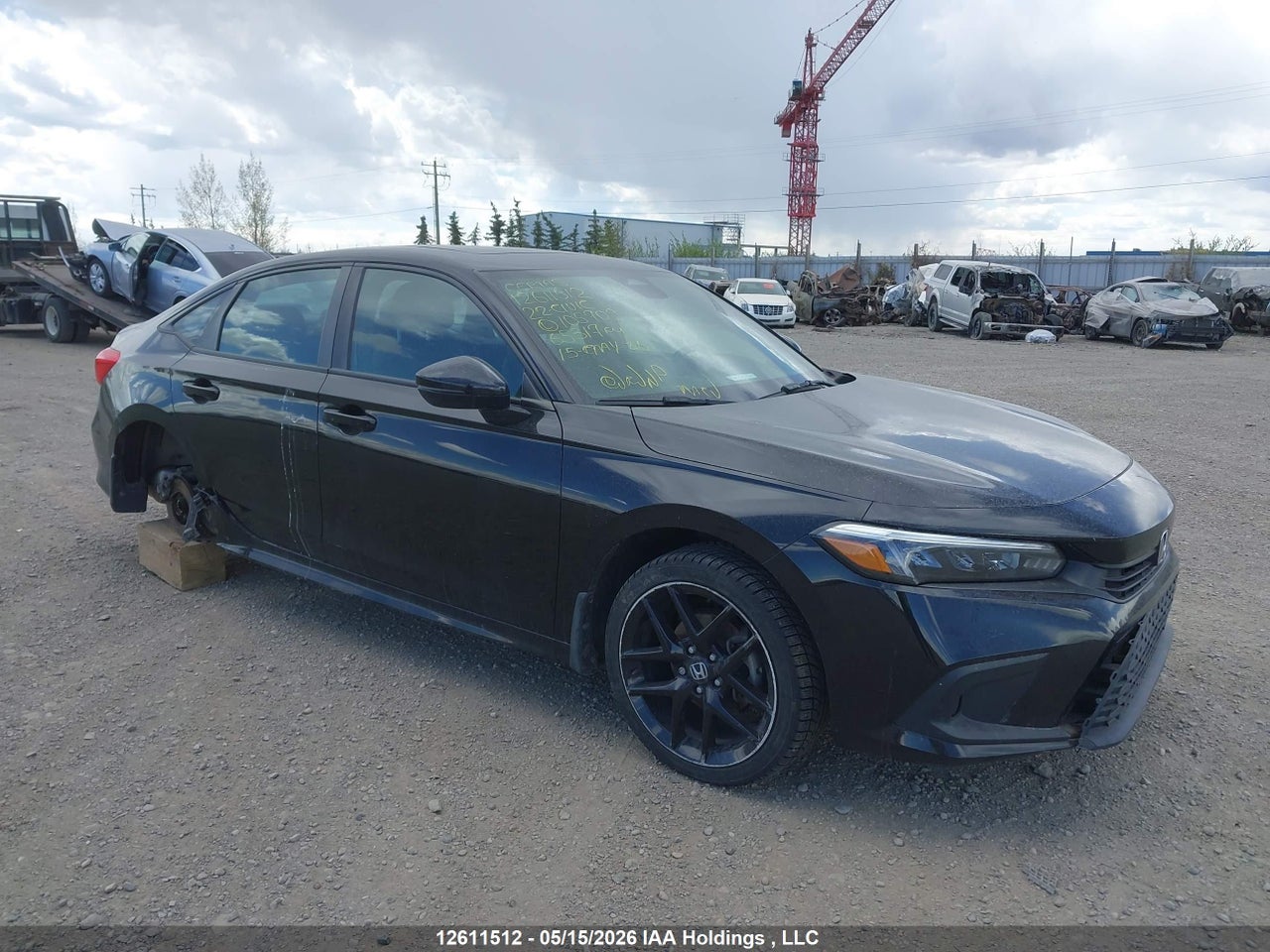 2HGFE2F51NH105709 · 2022 HONDA CIVIC SPORT