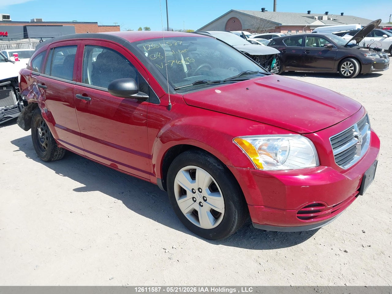 1B3HB48B88D740640 · 2008 DODGE CALIBER SXT