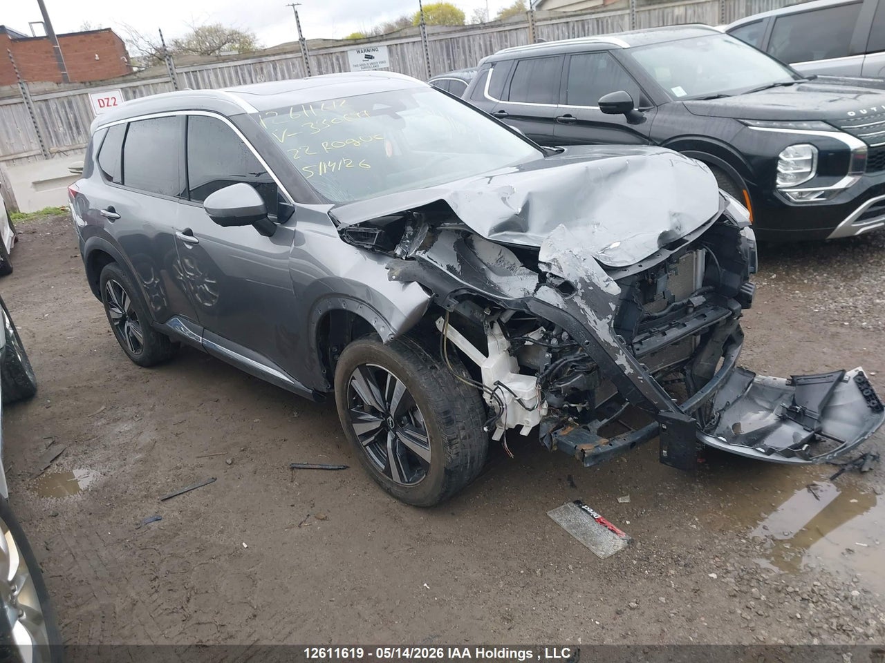 JN8BT3BB2NW330697 · 2022 NISSAN ROGUE