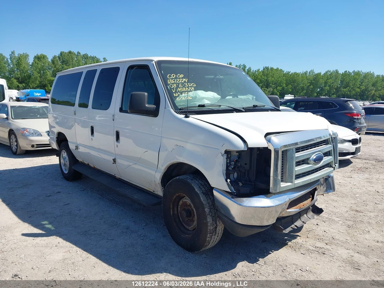 1FBNE31L98DA58828 · 2008 FORD E-350 SUPER DUTY XL/XLT