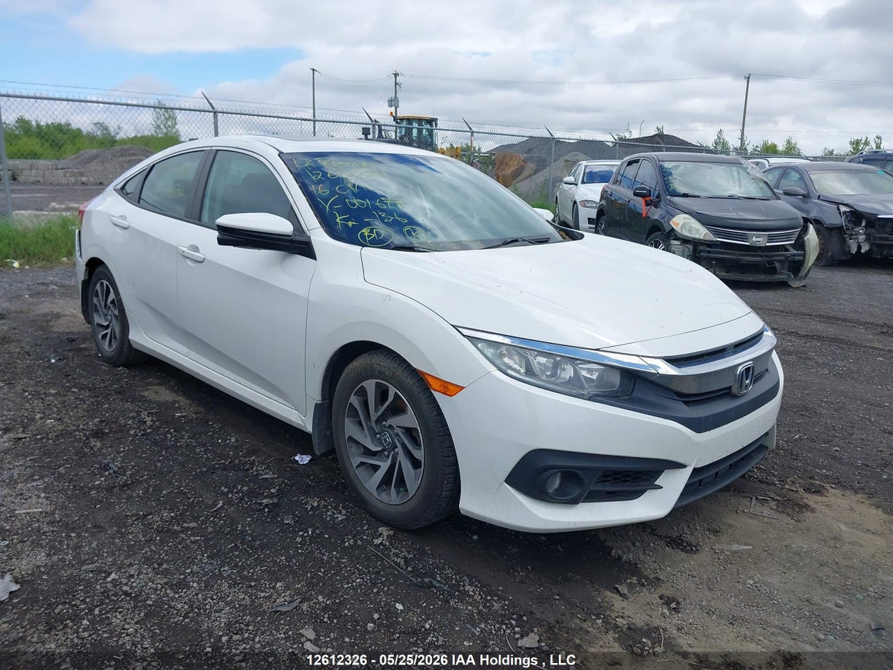 2HGFC2F76GH****** · 2016 HONDA CIVIC EX · 1/12