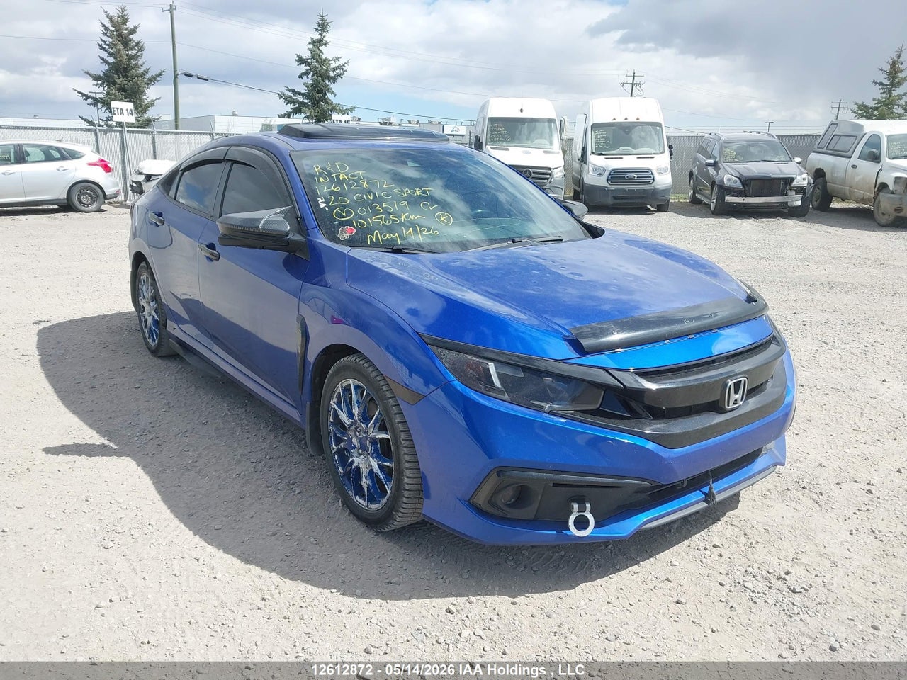 2HGFC2F80LH013519 · 2020 HONDA CIVIC SPORT