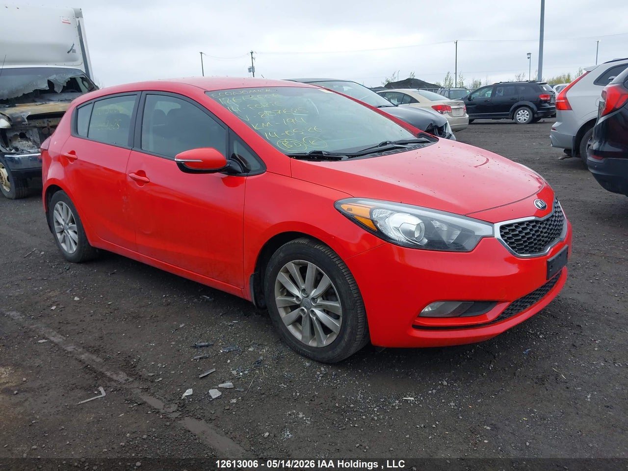 KNAFK5A83E5****** · 2014 KIA FORTE 2.0L EX/2.0L LX+ · 1/12
