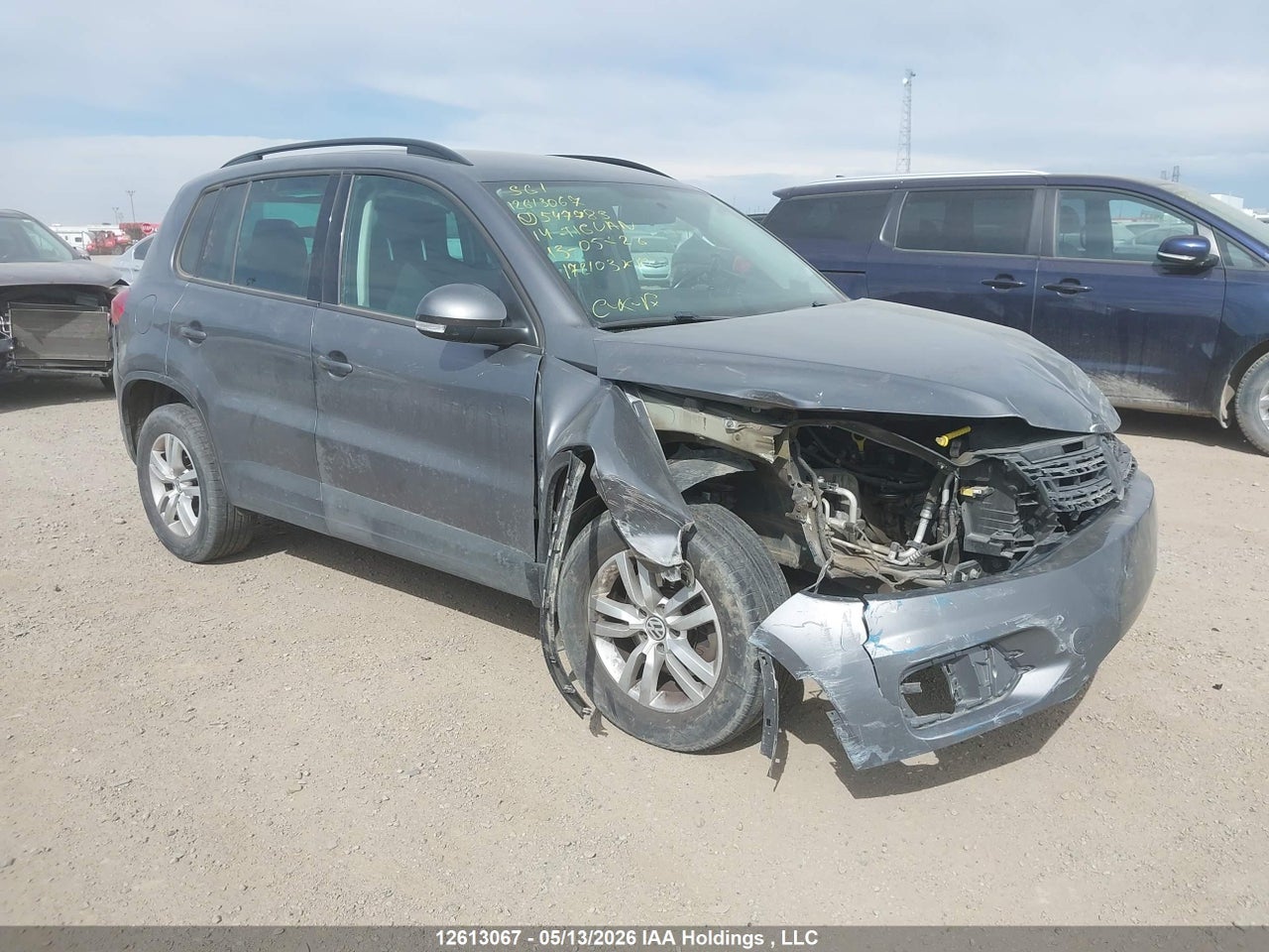 WVGJV3AX3EW547783 · 2014 VOLKSWAGEN TIGUAN COMFORTLINE/HIGHLINE/TRENDLINE · 1/12