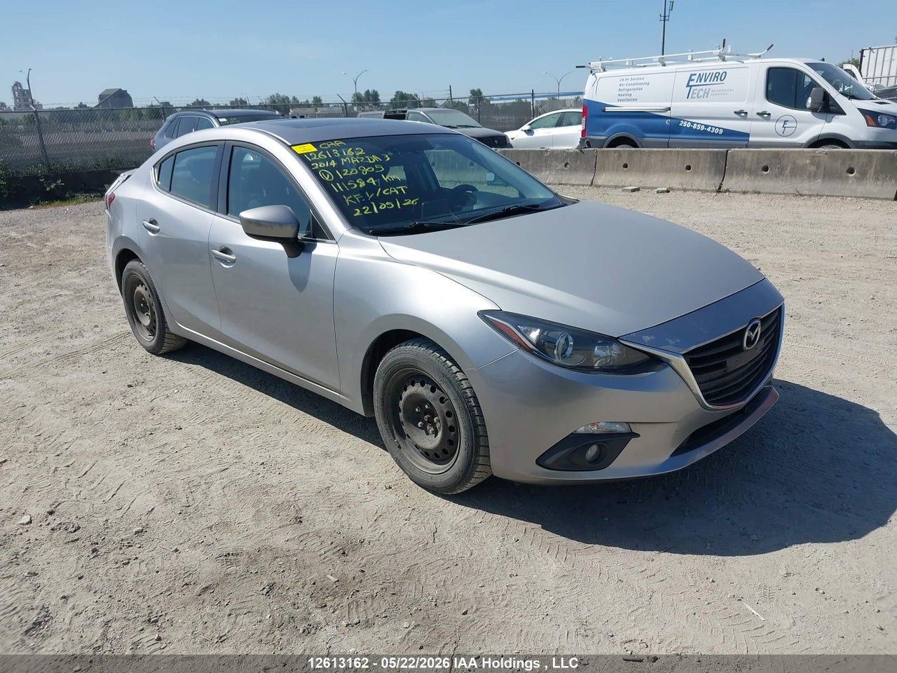 3MZBM1V71EM120805 · 2014 MAZDA 3 TOURING