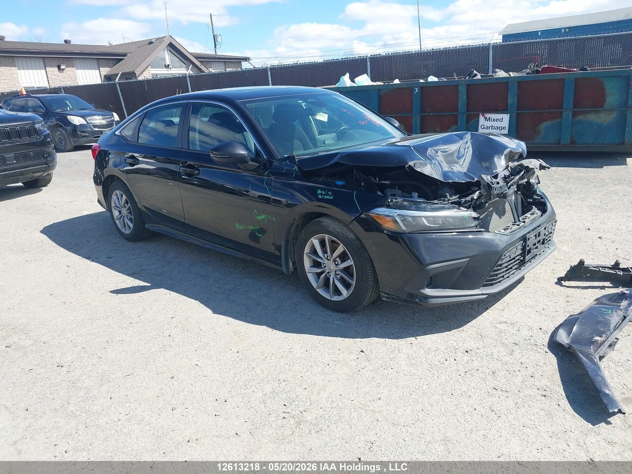 2HGFE2F37NH128572 · 2022 HONDA CIVIC EX 4DR