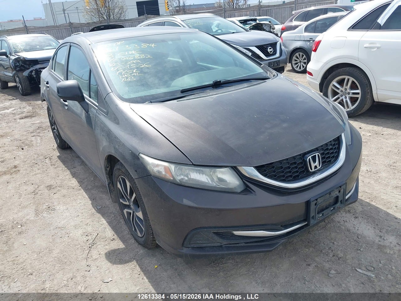 2HGFB2F55DH046882 · 2013 HONDA CIVIC EX 4DR