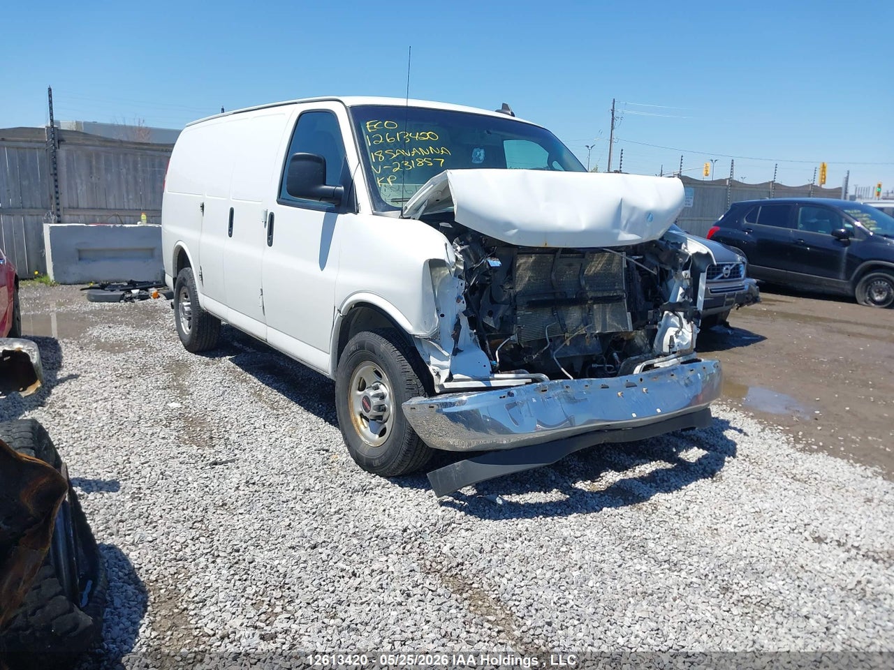1GTW7AFG3J1231857 · 2018 GMC SAVANA 2500 WORK VAN