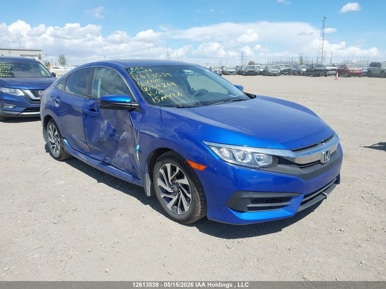 2HGFC2F75GH017269 · 2016 HONDA CIVIC EX 4DR · 1/12