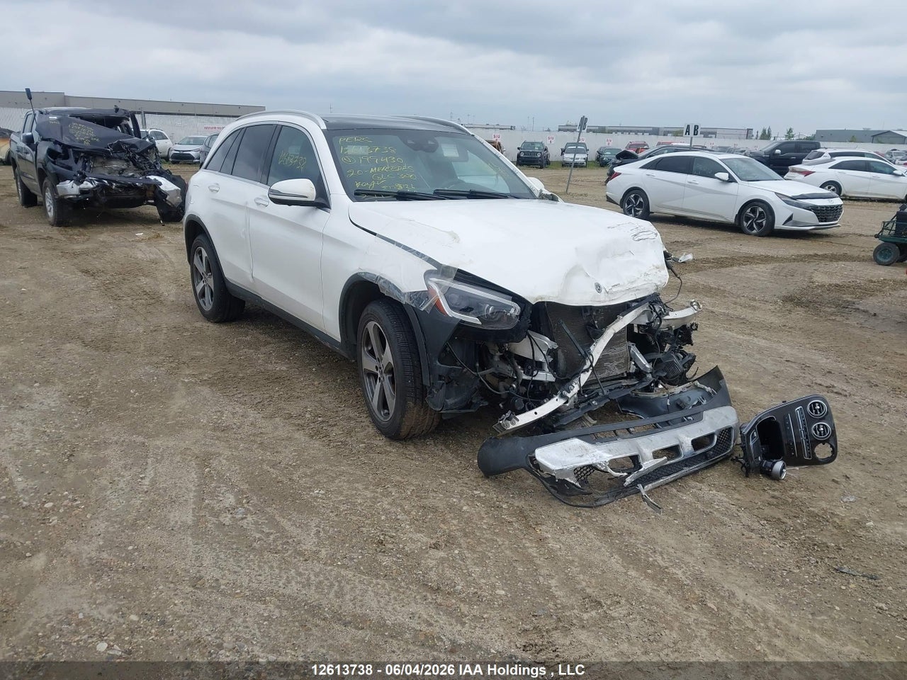 WDC0G8EB0LV199430 · 2020 MERCEDES BENZ GLC 300 4MATIC