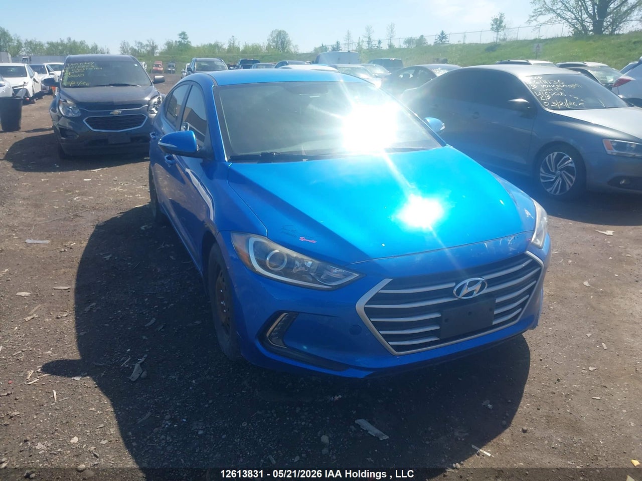 KMHD84LF8HU208497 · 2017 HYUNDAI ELANTRA GL