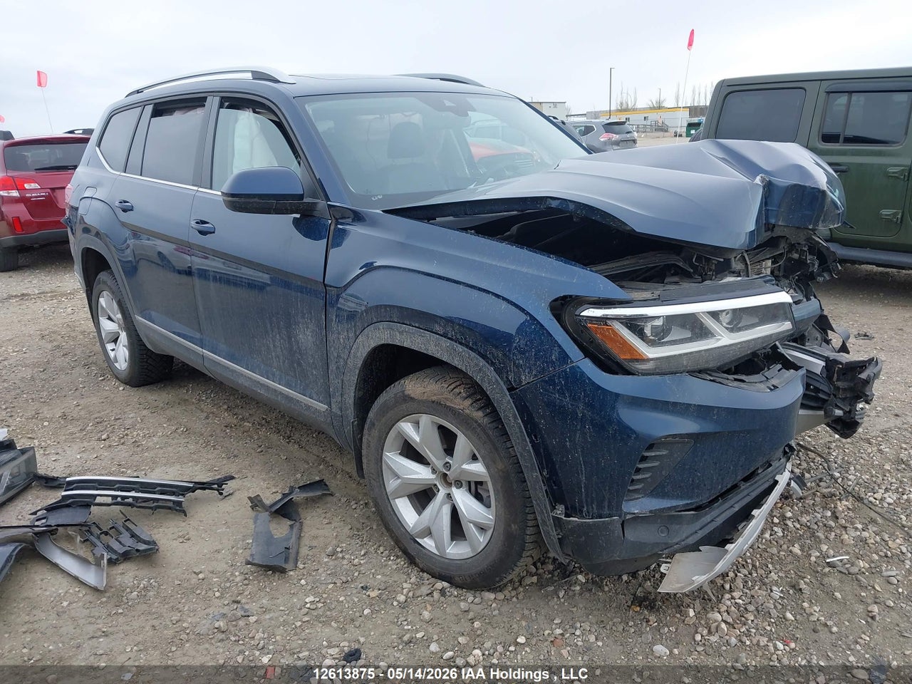 1V2BR2CA0NC520282 · 2022 VOLKSWAGEN ATLAS 3.6 FSI HIGHLINE
