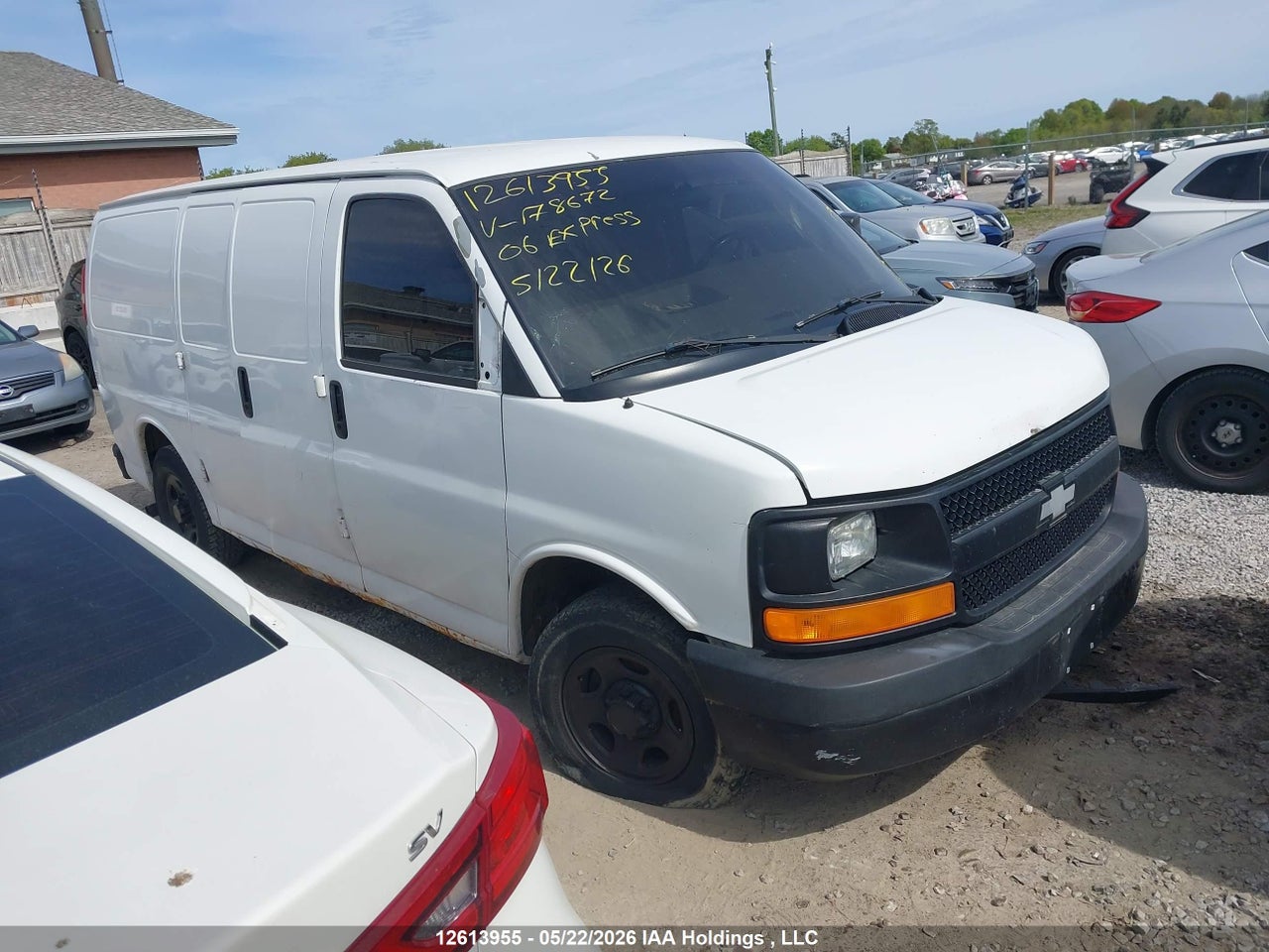 1GCFG15X961178672 · 2006 CHEVROLET EXPRESS WORK VAN · 1/12