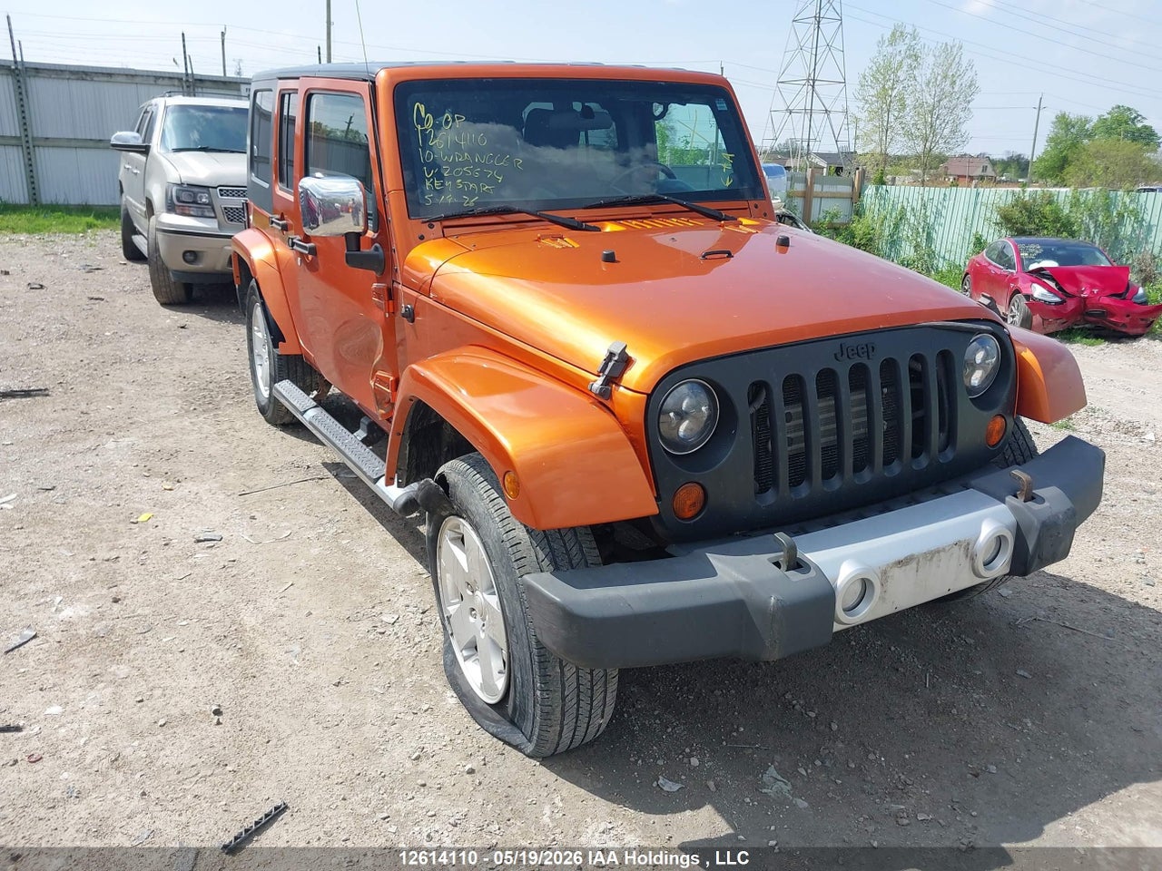 1J4BA5H1XAL****** · 2010 JEEP WRANGLER UNLIMITED SAHARA