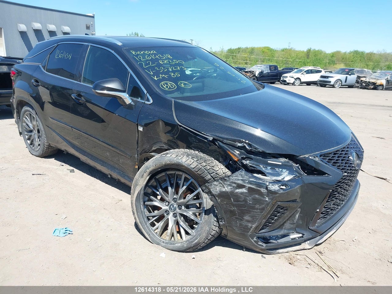 2T2YZMDA3NC337273 · 2022 LEXUS RX 350