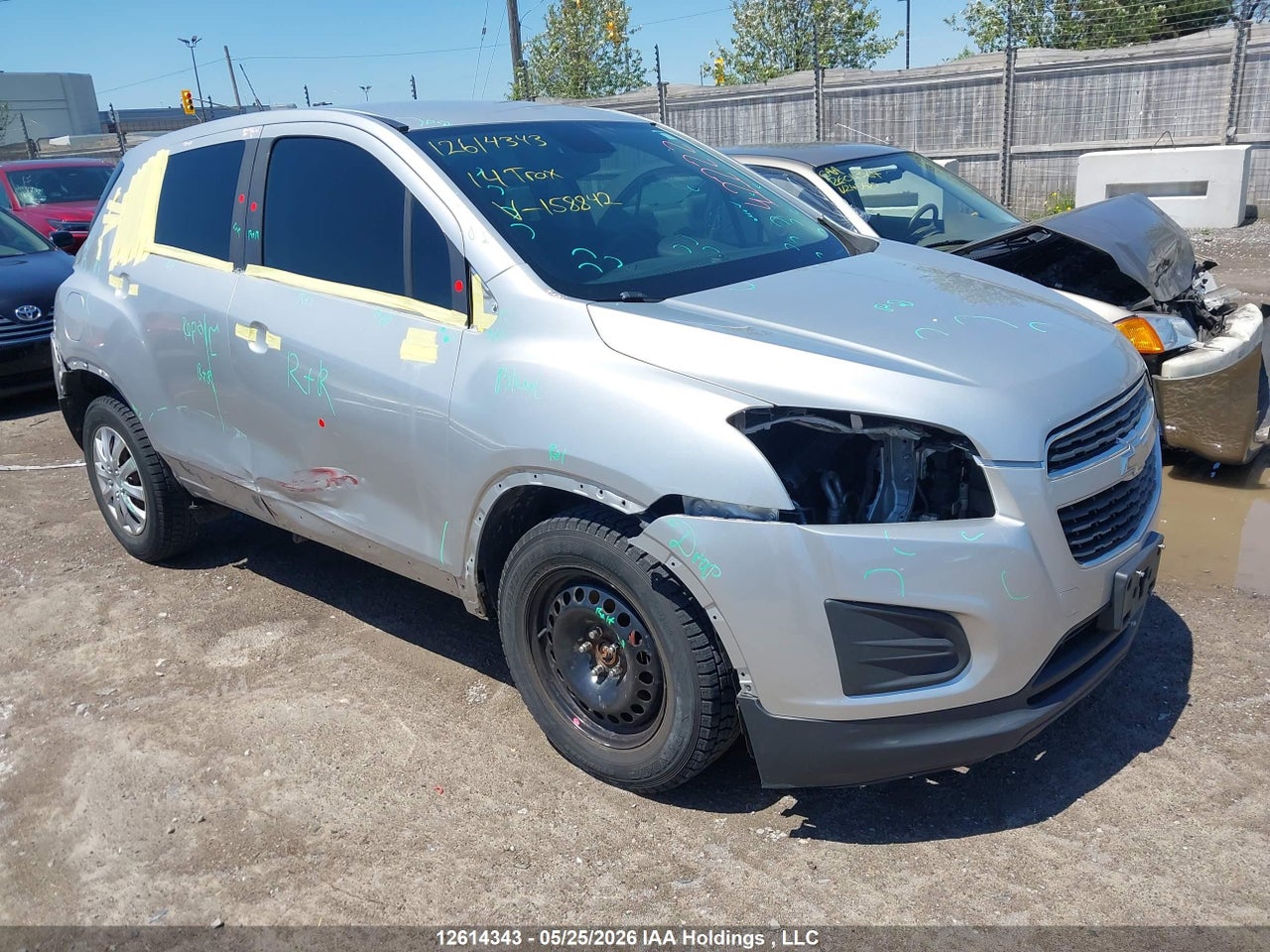 3GNCJKEB0EL158842 · 2014 CHEVROLET TRAX
