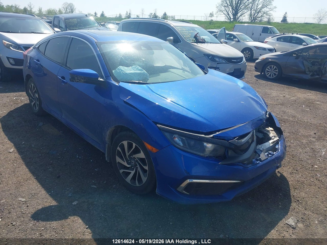 2HGFC2F73LH000416 · 2020 HONDA CIVIC EX 4DR