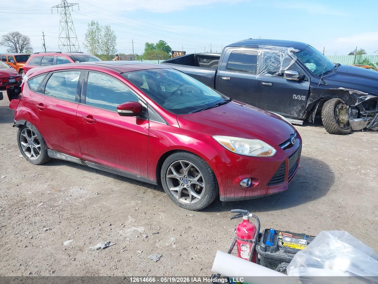 1FADP3K29EL242861 · 2014 FORD FOCUS SE