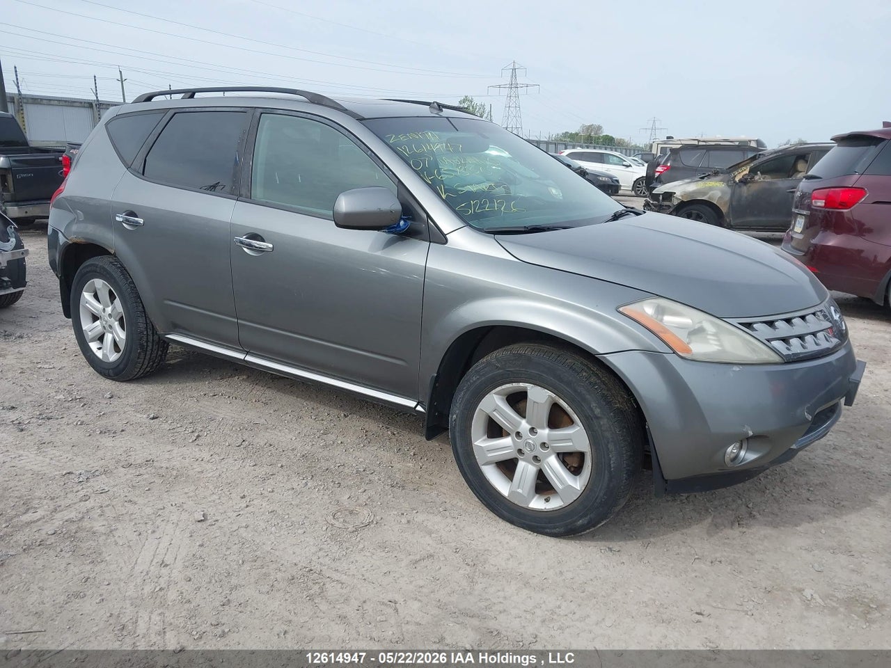 JN8AZ08W77W657330 · 2007 NISSAN MURANO SL/SE/S