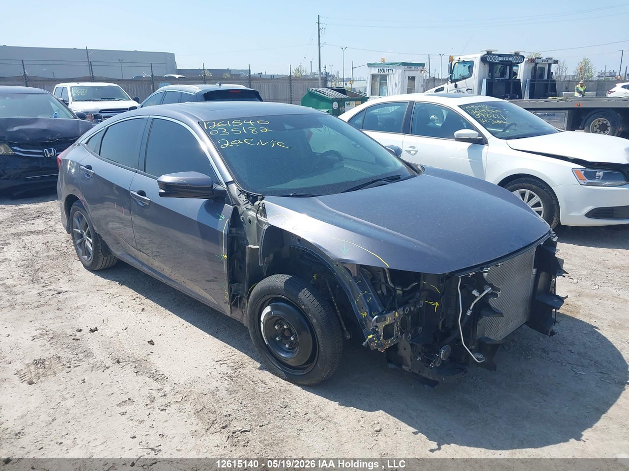 2HGFC2F73LH035182 · 2020 HONDA CIVIC EX 4DR · 1/12