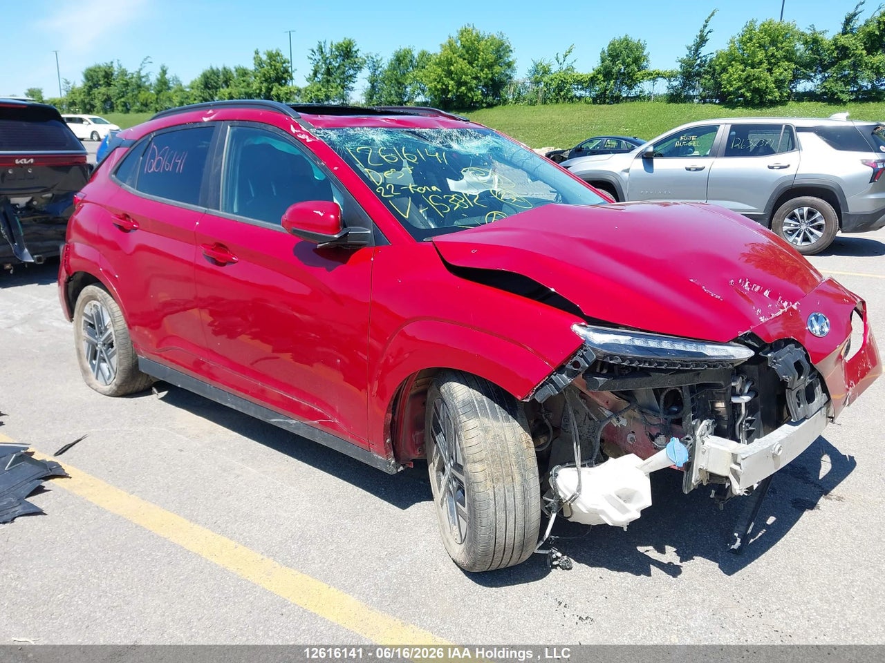 KM8K33AG0NU153812 · 2022 HYUNDAI KONA SEL