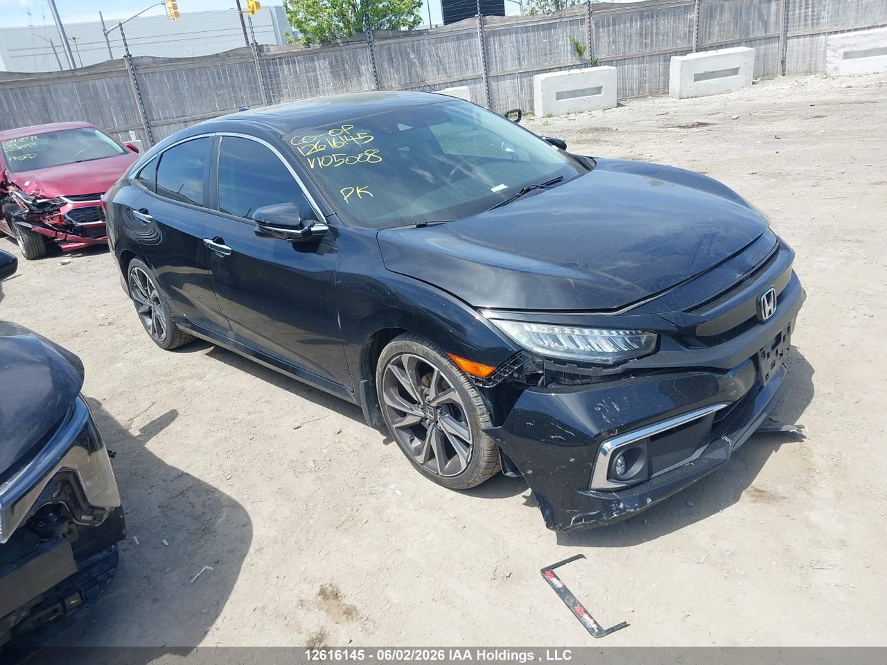 2HGFC1F94LH105008 · 2020 HONDA Civic touring · 1/12