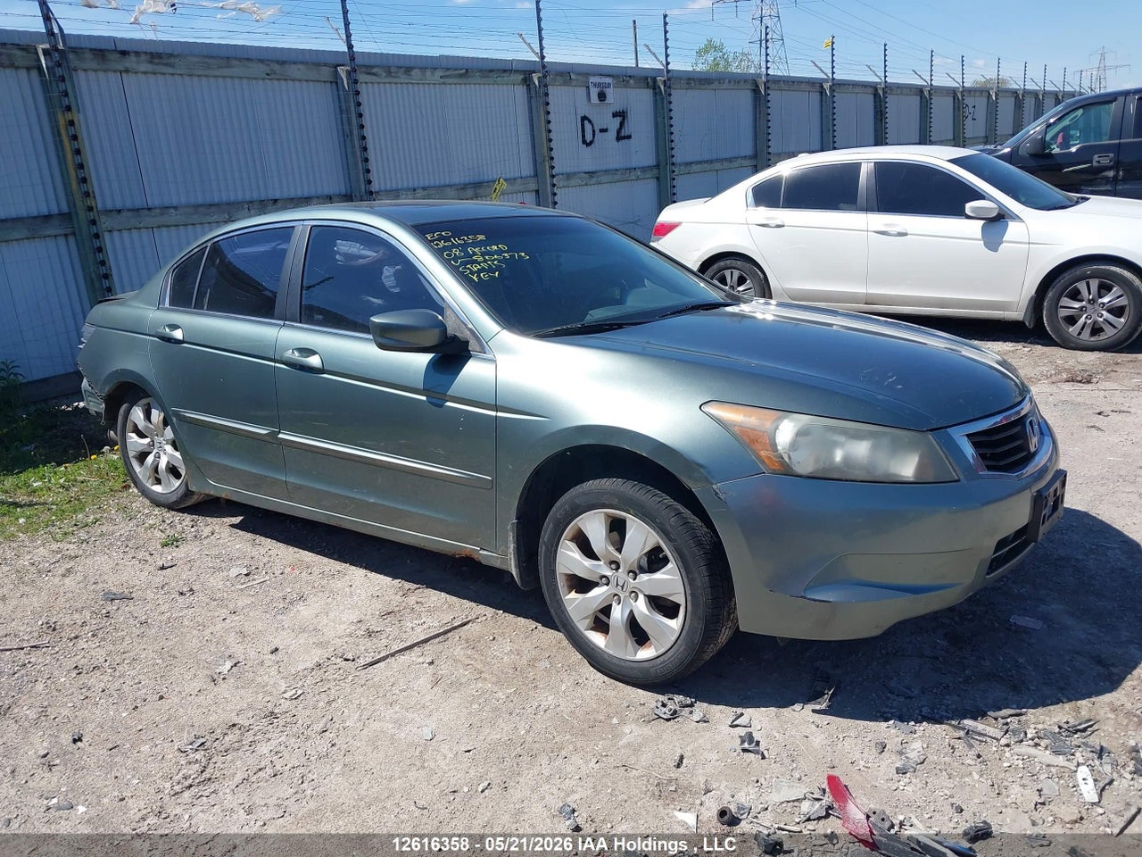 1HGCP26728A806373 · 2008 HONDA ACCORD EX