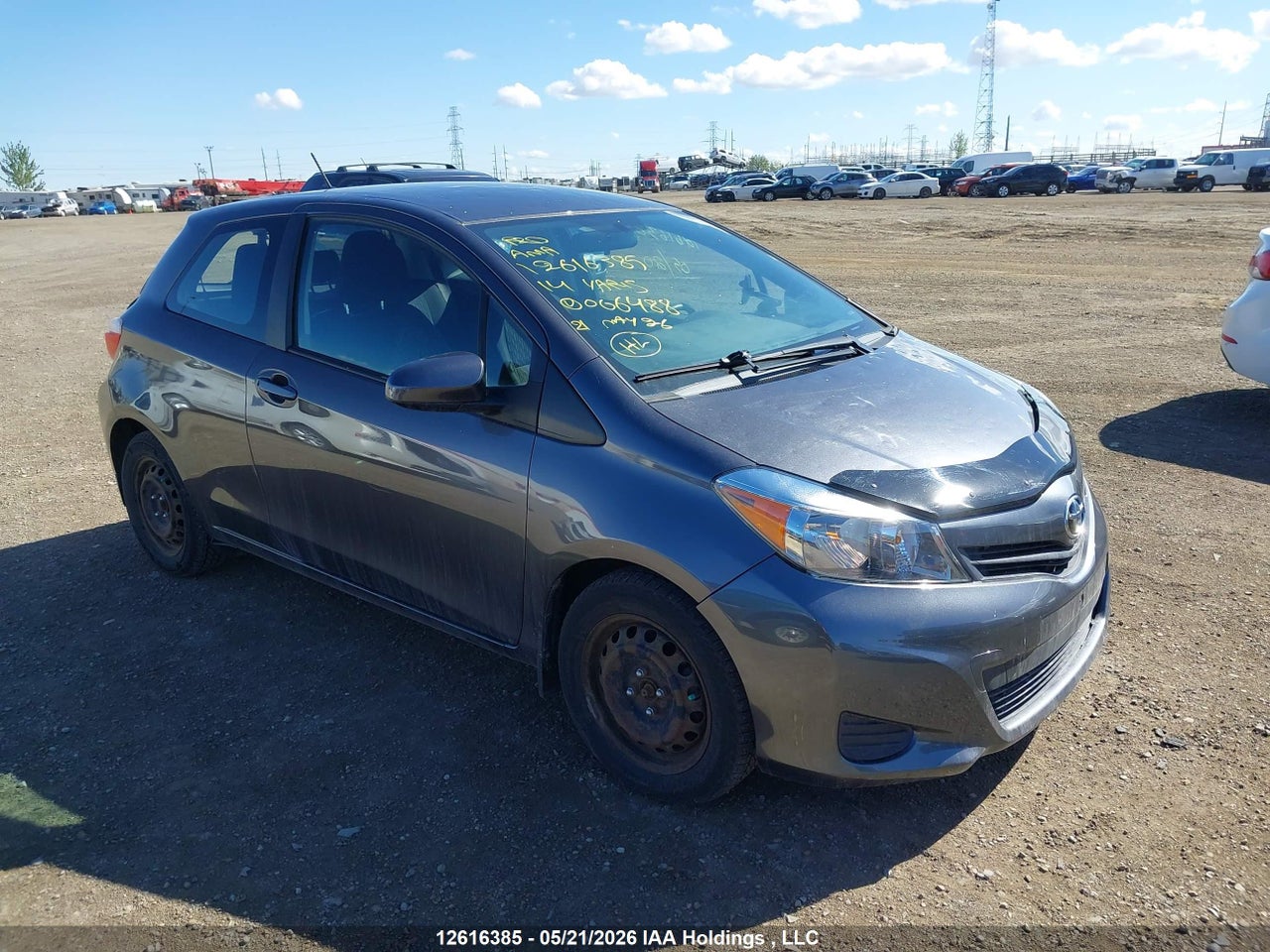 VNKJTUD37EA****** · 2014 TOYOTA YARIS CE