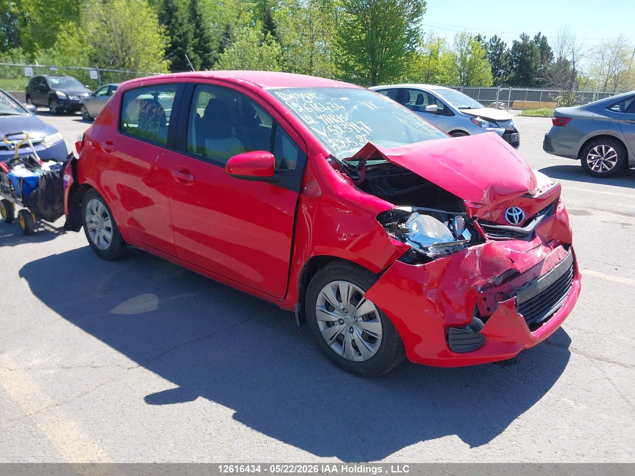 JTDKTUD30CD523947 · 2012 TOYOTA YARIS