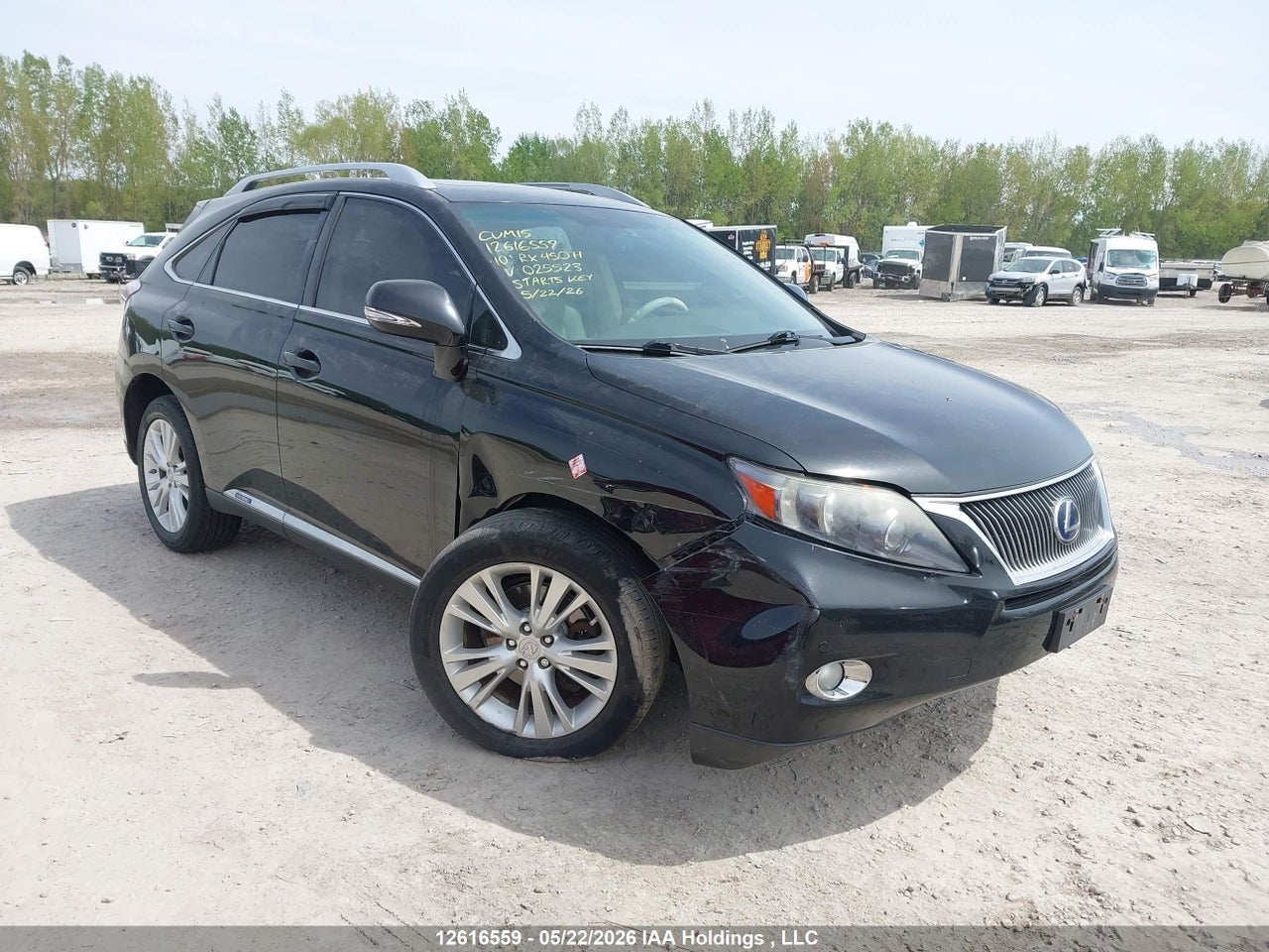 JTJBC1BA3A2025523 · 2010 LEXUS RX 450H