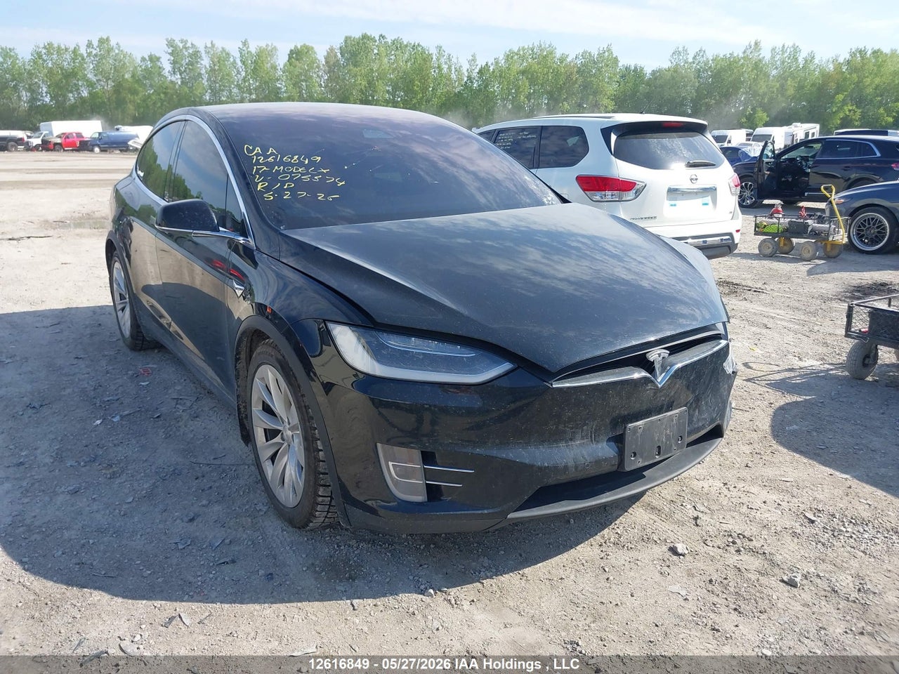 5YJXCDE29HF075574 · 2017 TESLA MODEL X