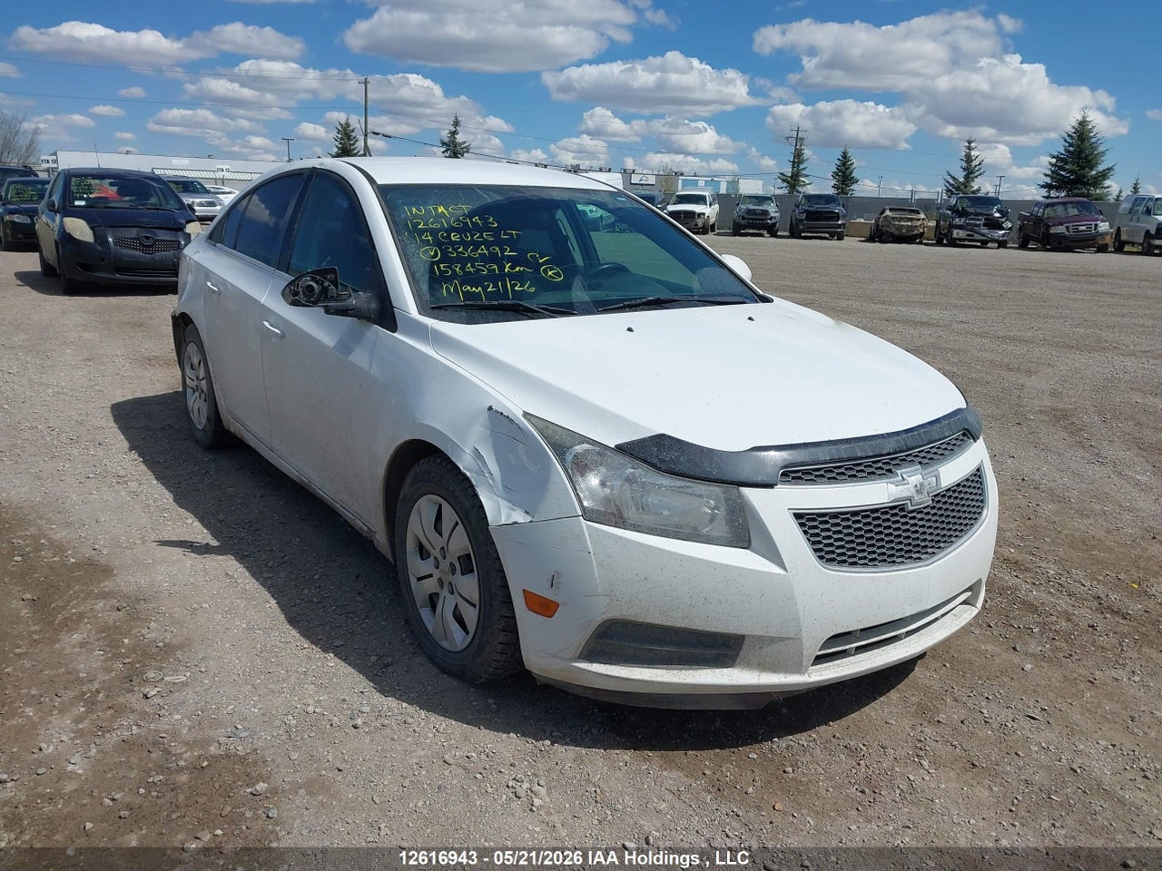 1G1PC5SB3E7336492 · 2014 CHEVROLET CRUZE LT