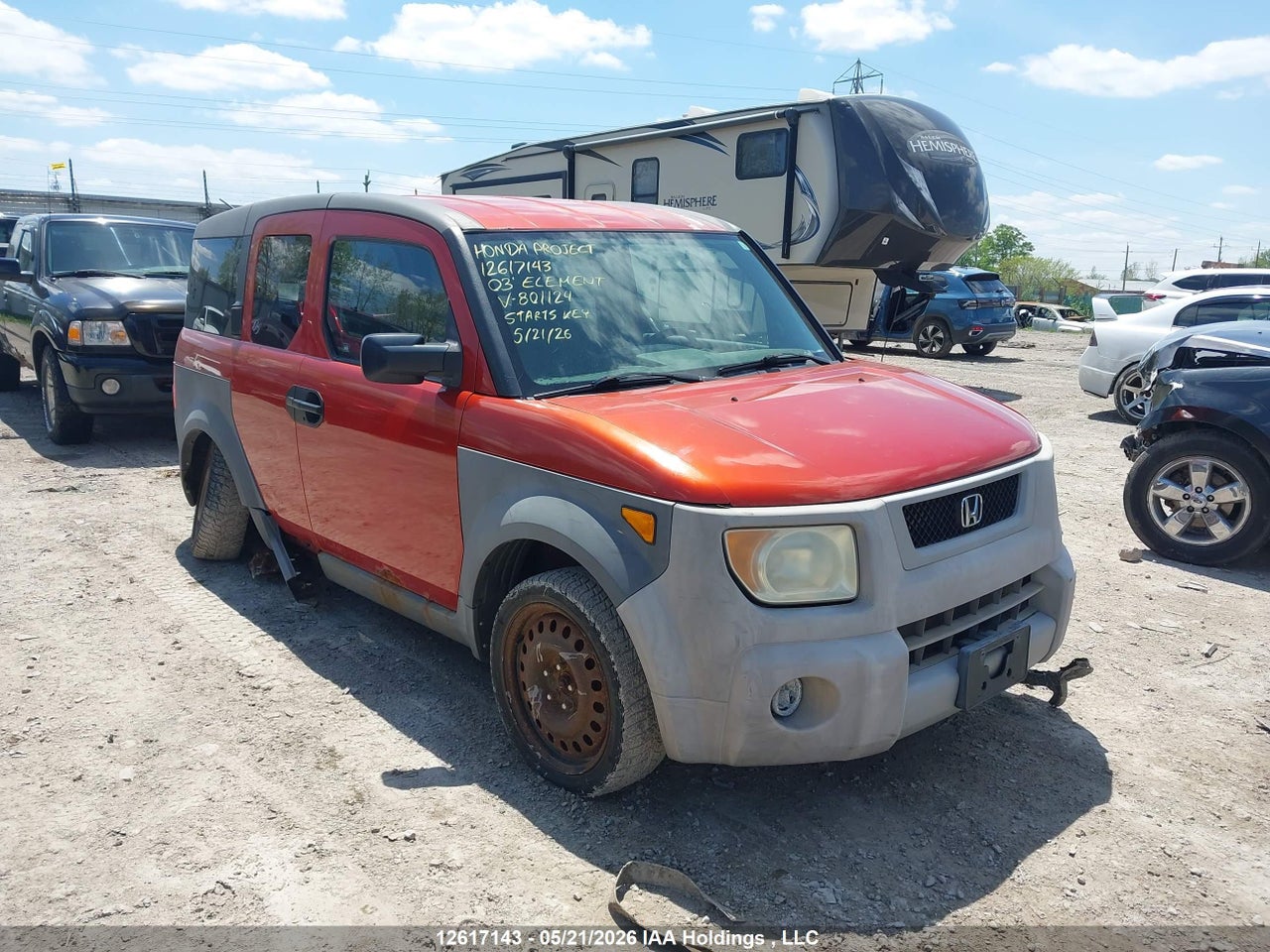 5J6YH17233L801124 · 2003 HONDA ELEMENT
