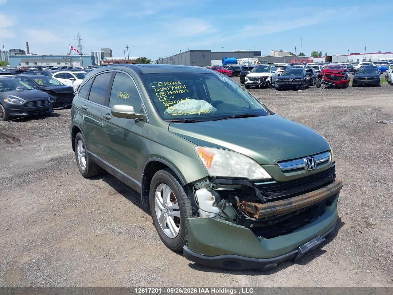 5J6RE487X8L820155 · 2008 HONDA CR-V EXL