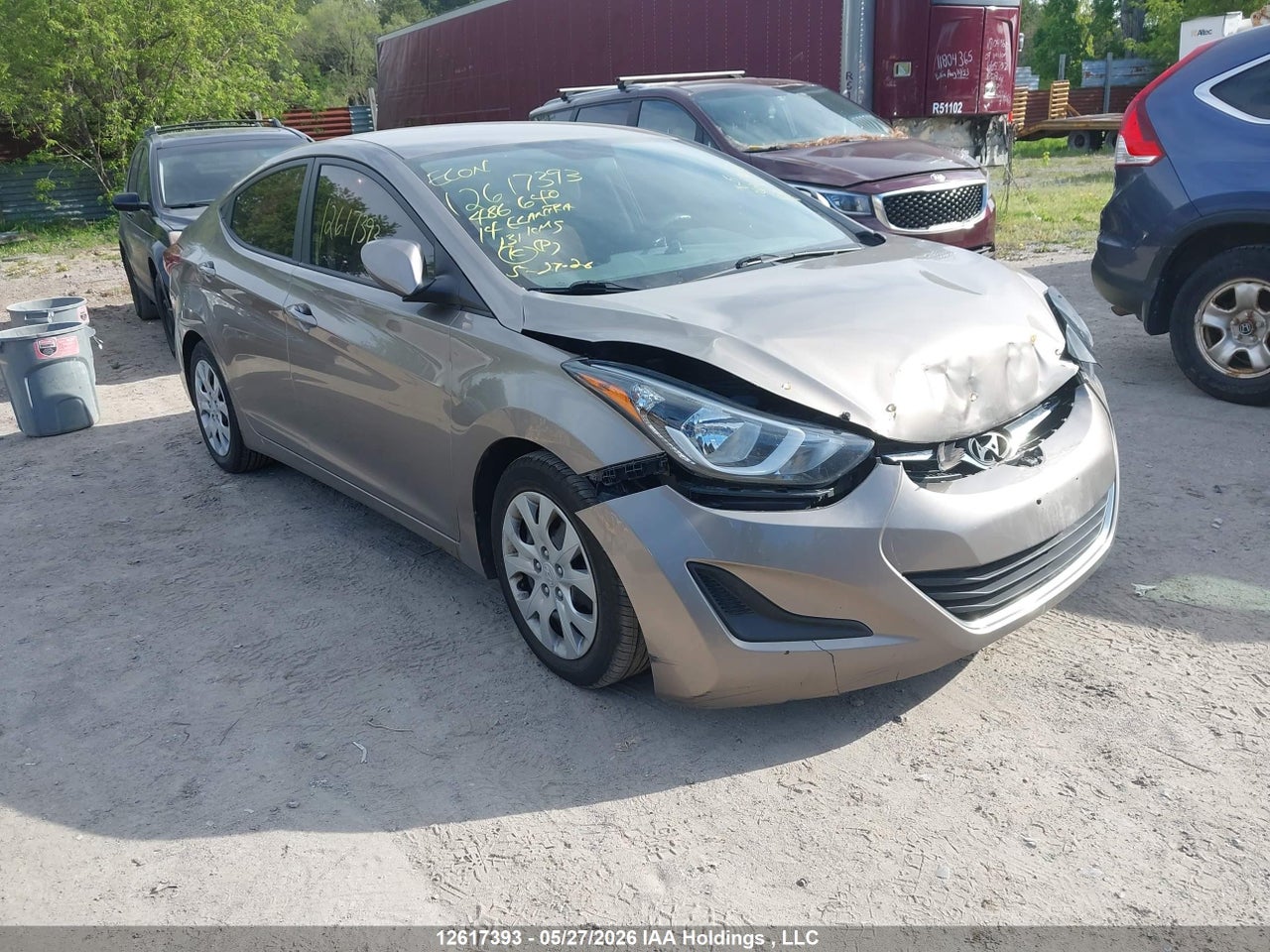5NPDH4AE0EH486640 · 2014 HYUNDAI ELANTRA GL