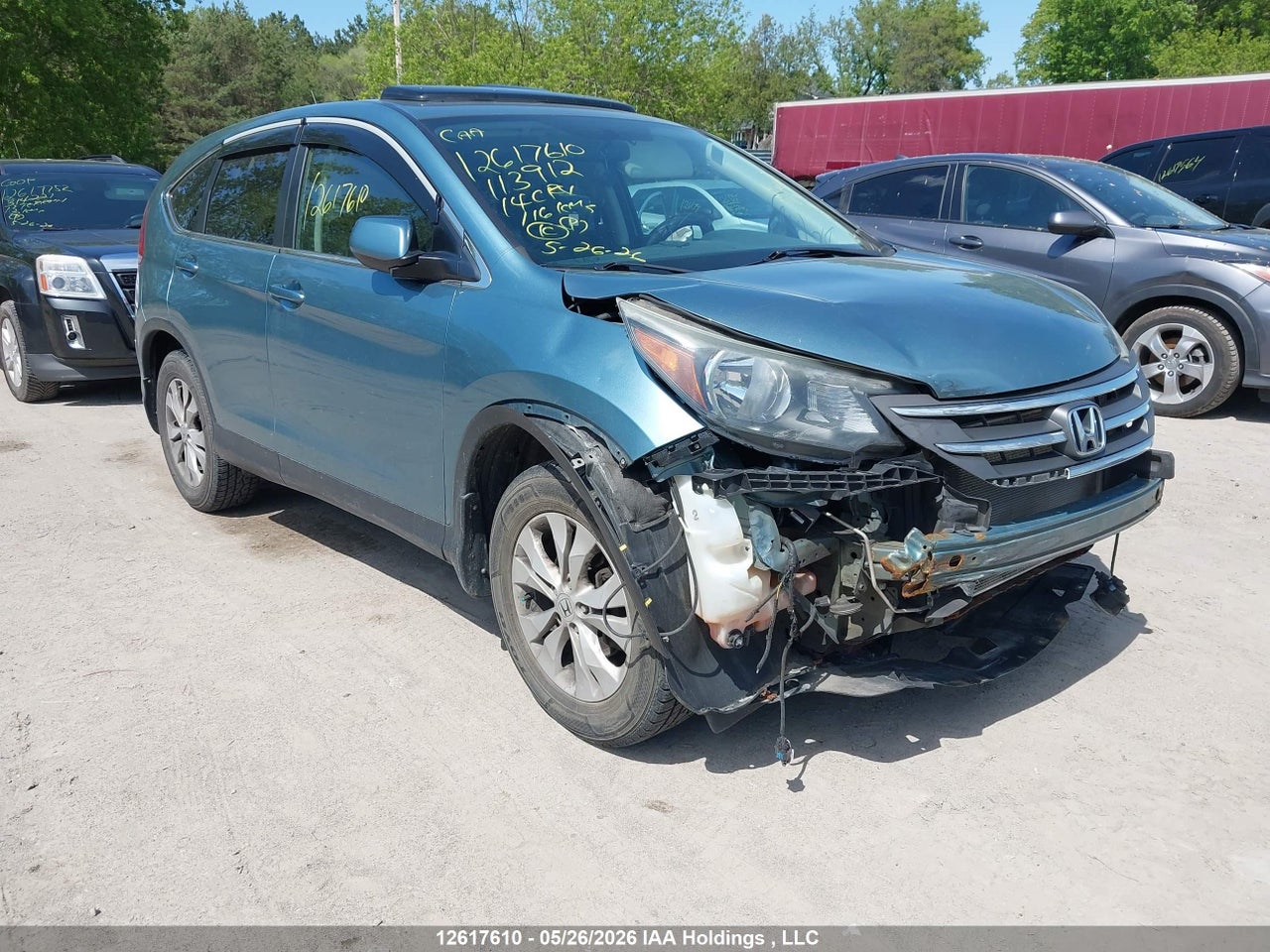 2HKRM4H57EH113912 · 2014 HONDA CR-V EX