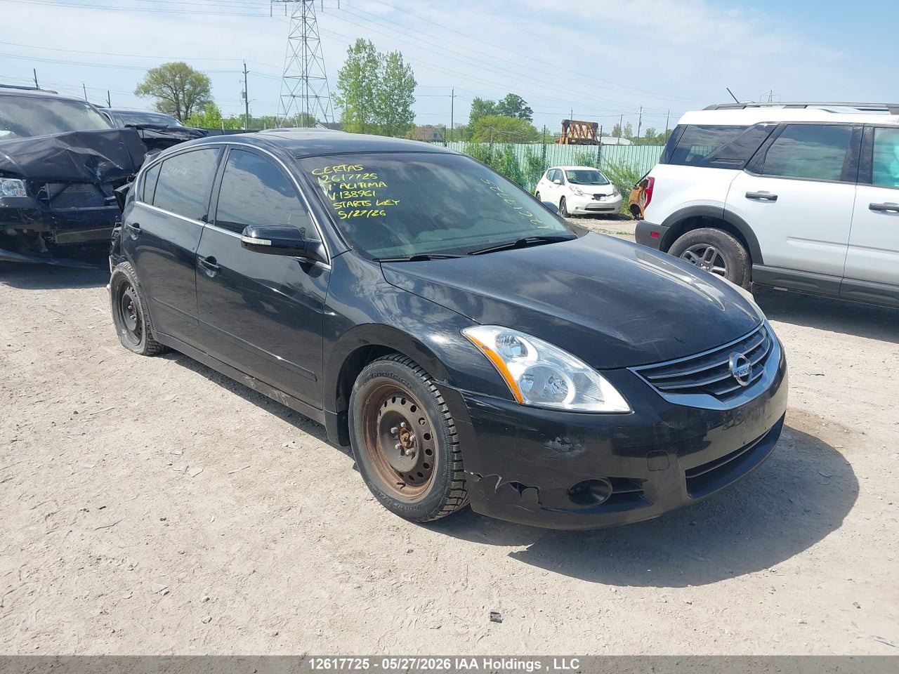 1N4AL2AP6BC138961 · 2011 NISSAN Altima S