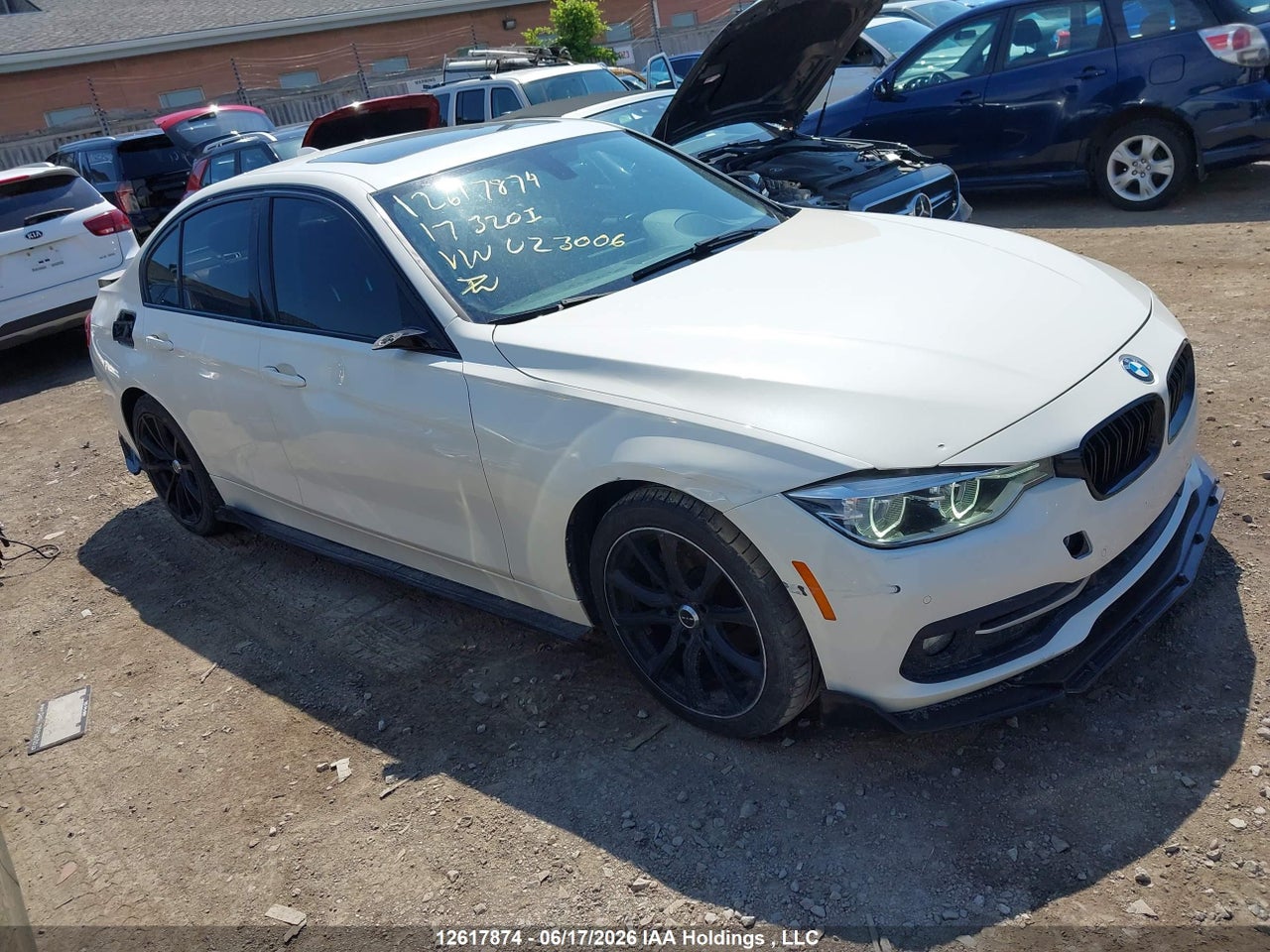 WBA8E5G51HNU23006 · 2017 BMW 320I XDRIVE